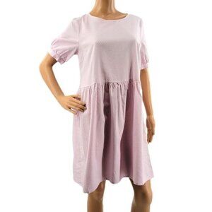 Ichi from Anthropologie lilac babydoll dress size S